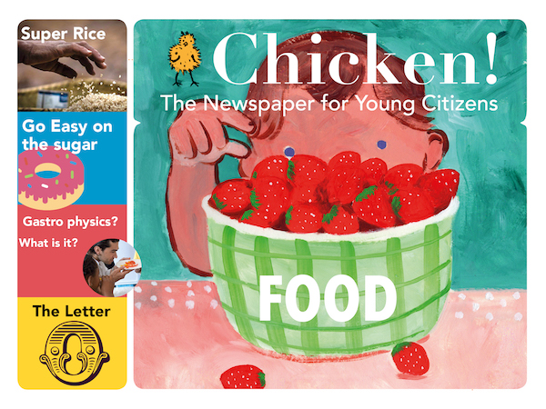Chicken Newspaper: The Food edition